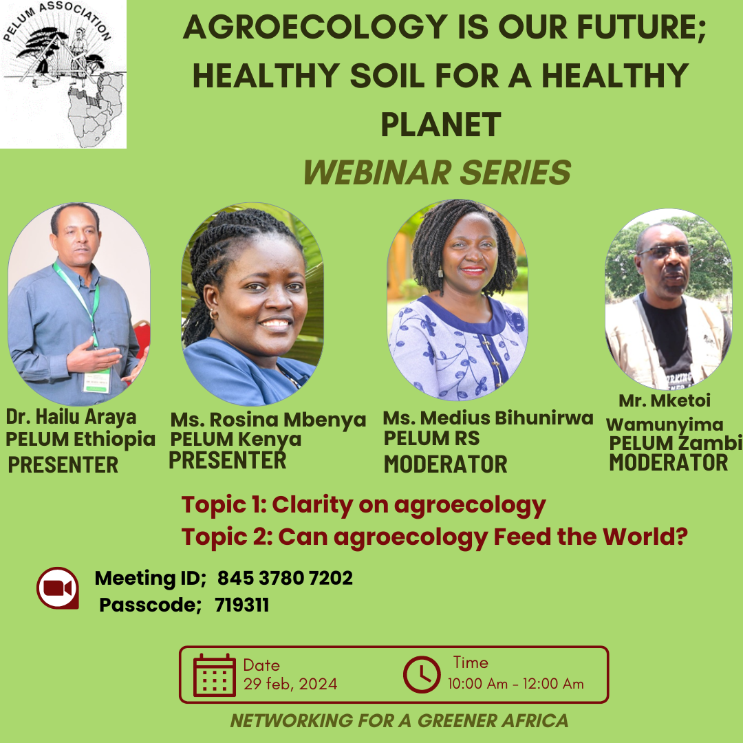 Webinar on AGROECOLOGY